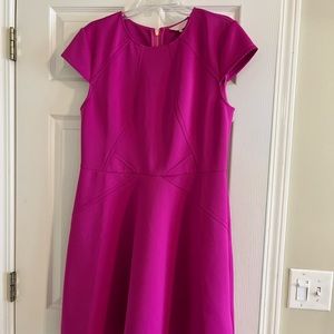 Ted Baker Size 6 is a size 12/14 in US size. Pink Dress. Never worn.